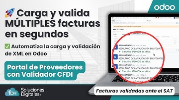 ⚡ Cómo VALIDAR múltiples facturas de proveedores en Odoo sin errores | Valida tus CFDI ante el SAT ✅