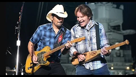 John Fogerty (CCR) and Brad Paisley play "Bad Moon...