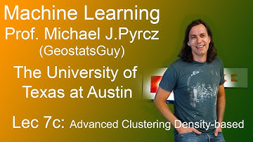 07c Machine Learning: Density based Clustering