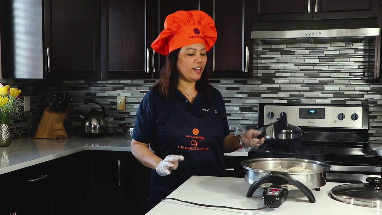 Cooking No Oil & No Salt Lechon Kawali &  Fried Chicken using Saladmaster Electric Skillet (EOCS)