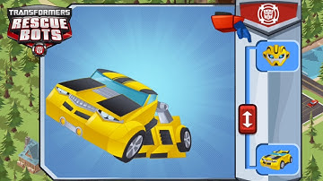 Transformers Rescue Bots: Hero 🤖 Play as BUMBLEBEE: The friendly warrior, earthquakes disasters!