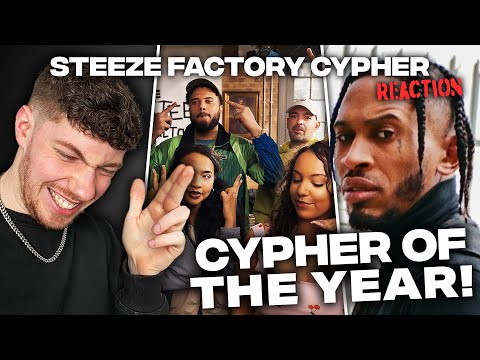 Scorcher, Tia Talks, Local, Silva Rose, K Dot & NUBIA - Steeze Factory Cypher (Reaction)