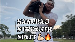 A 3 Day A Week Sandbag Workout Routine For Beginners! 💪🏻
