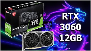 Unxing Gforce RTX 3060 12 GB MSI Ventus 2x - YouTube
