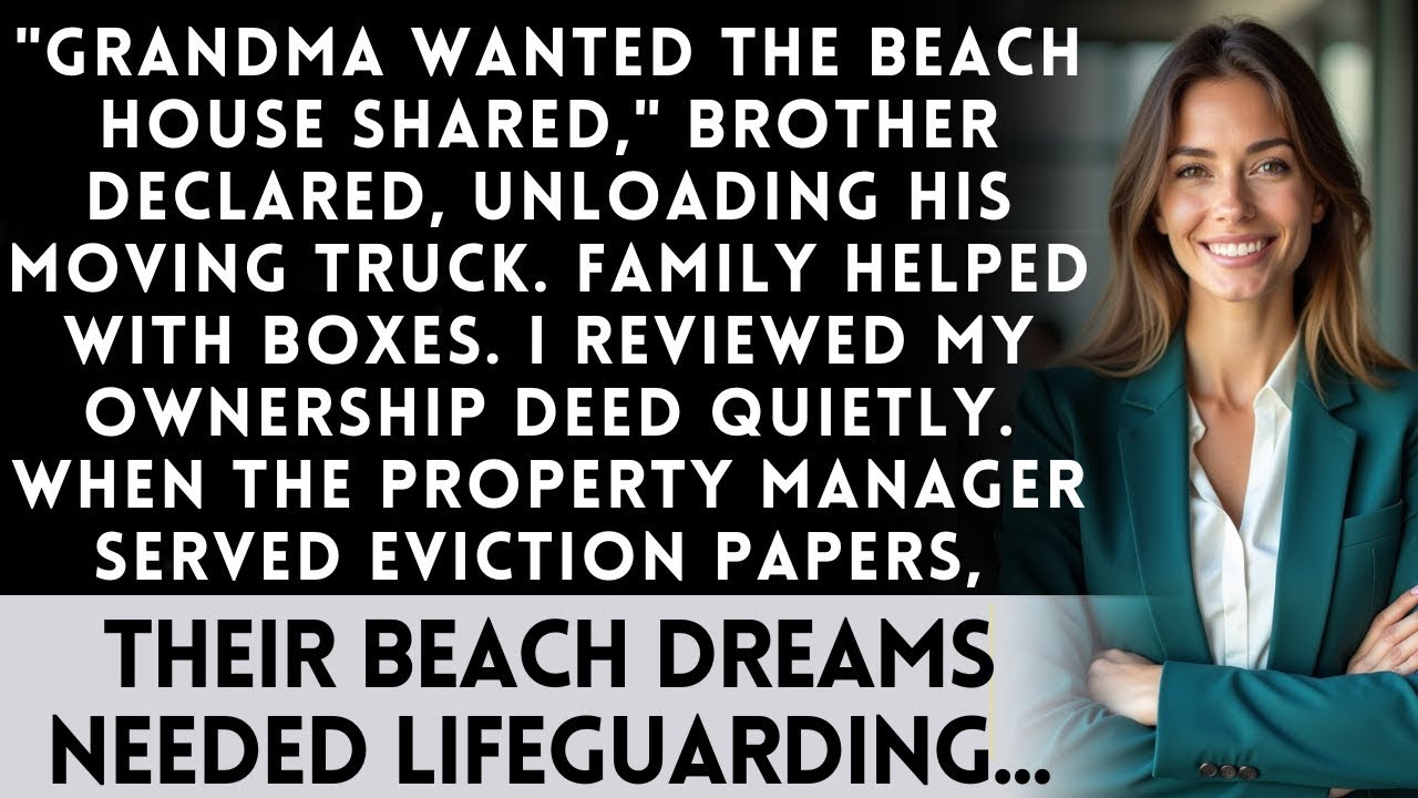Brother's Family Started Moving Into My Beach House— Until The Property Manager Delivered Their Mail
