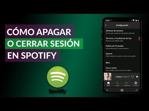 Cómo Puedo Apagar o Cerrar la Sesión de Spotify