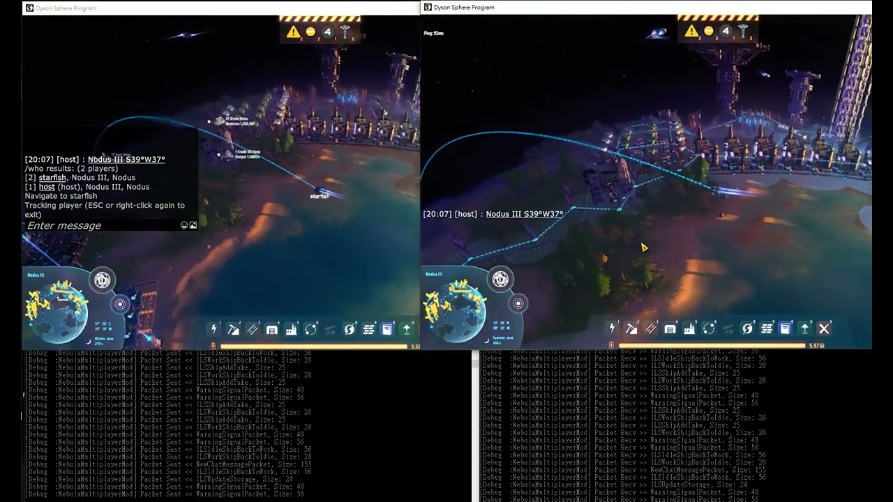 Nebula Dev log 3 - Map ping and player tracking