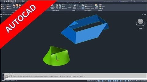 Loft with Guides - Autocad 2020 Training - Surfaces