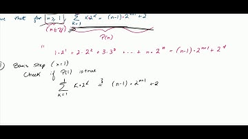 Summation Induction Proof (More complicated example)