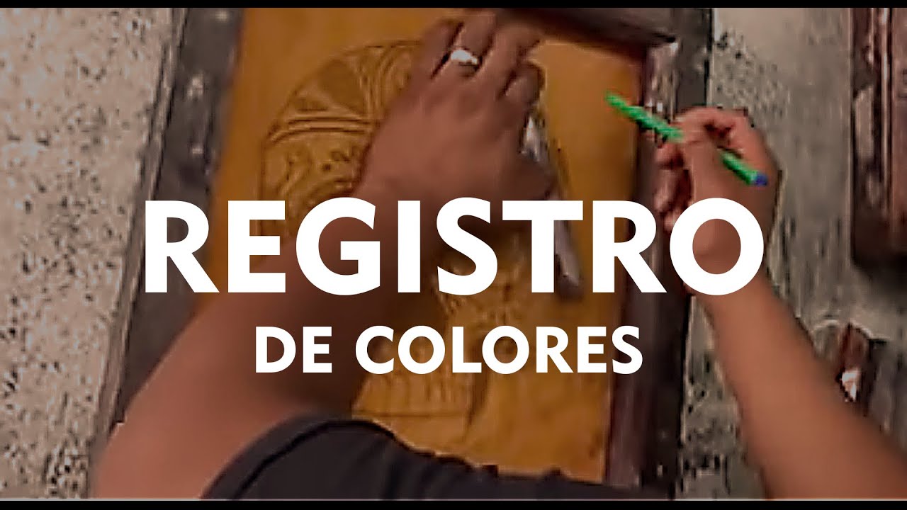 Como registrar varios colores en serigrafía.  En pleno Curso de Serigrafia en el Taller Ikarus.