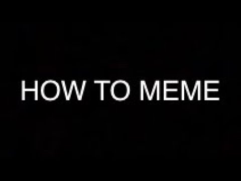 COMO MEME (corretamente)