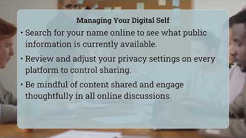 What Is An Online Persona Made Of?