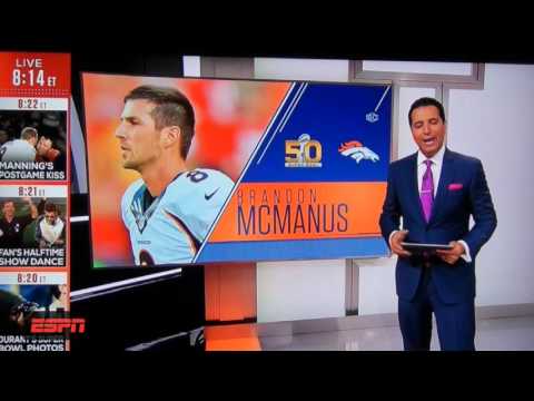 <p>ESPN&#x27;s Kevin Negandhi talks about Brandon McManus and the Anti Bully Squad. http://www.antibullysquad.org</p>