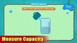 G3 - Module 23 - Exercise 1 - Measure Capacity | Appu Series | Grade 3 Math Learning