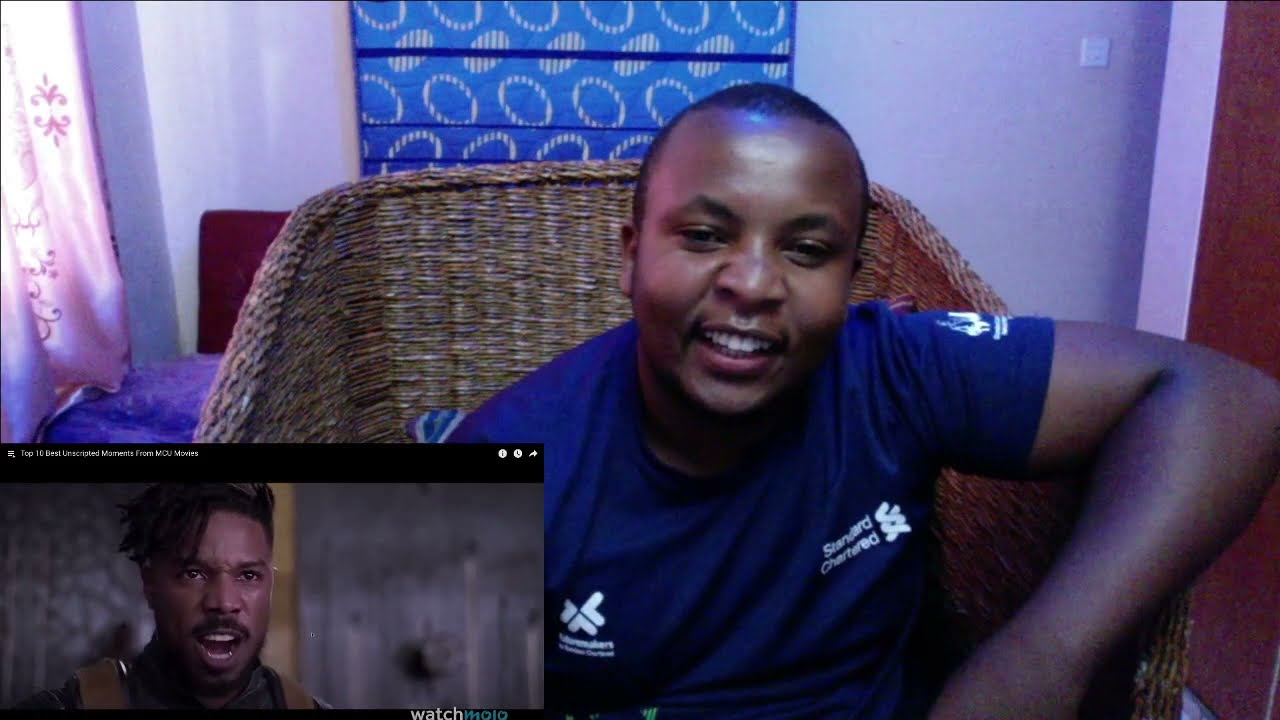 "Reacting to the" Top 10 Best Unscripted Moments From MCU Movies| MARVEL| WatchMojo