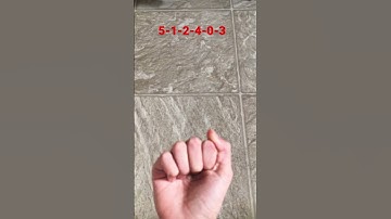 5-1-2-4-0-3 hand challenge