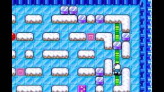 Let's Play Bomberman '93 #06 - On Ice screenshot 4