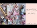 Mixed Media Panel Tutorial with Lindy's Magicals and Sprays by Olga Ravenskaya