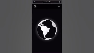 Terraform Site - Interactive 3D Earth