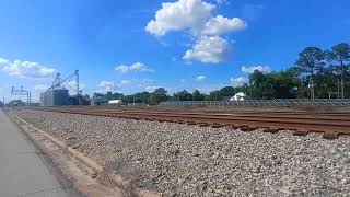 CSX Dash 8(7876) & SD50(8619) Duo Southbound in Rebecca GA