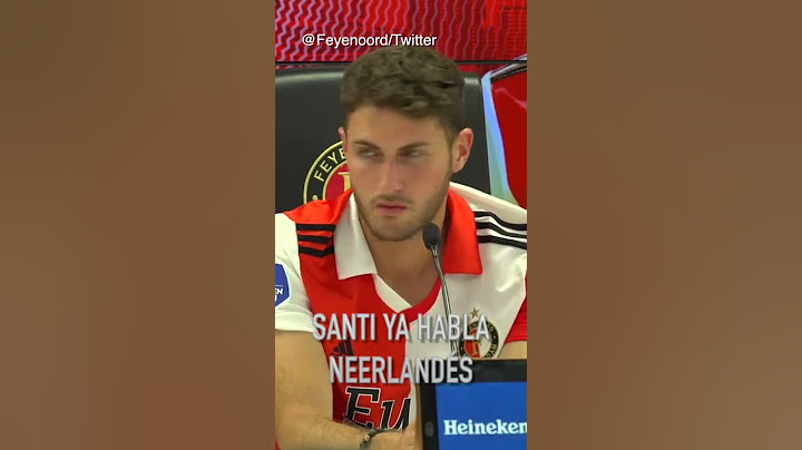 Santiago Giménez YA HABLA NEERLANDÉS | #shorts