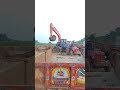 tata hitachi tractor loading
