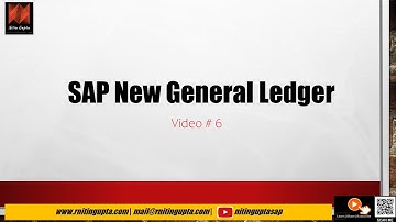 SAP New GL AC210 Session 6