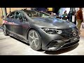 Mercedes EQE 2022 - first FULL REVIEW (exterior, interior, trunk, hyperscreen) AMG Line