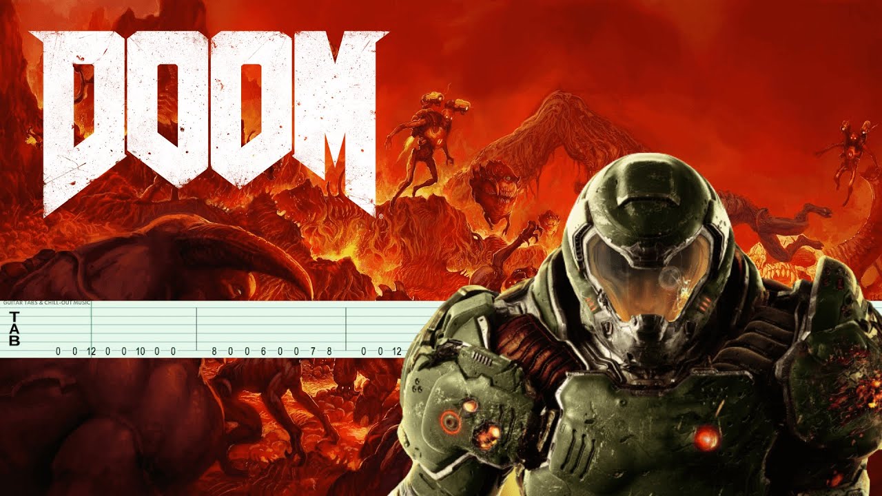 Doom - E2m3 - Refinery Intermission guitar pro tab by Misc Computer Games @
