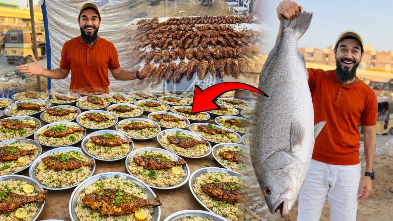BIGGEST ROADSIDE IFTAR WITH SPECIAL FISH PLATTER 😍