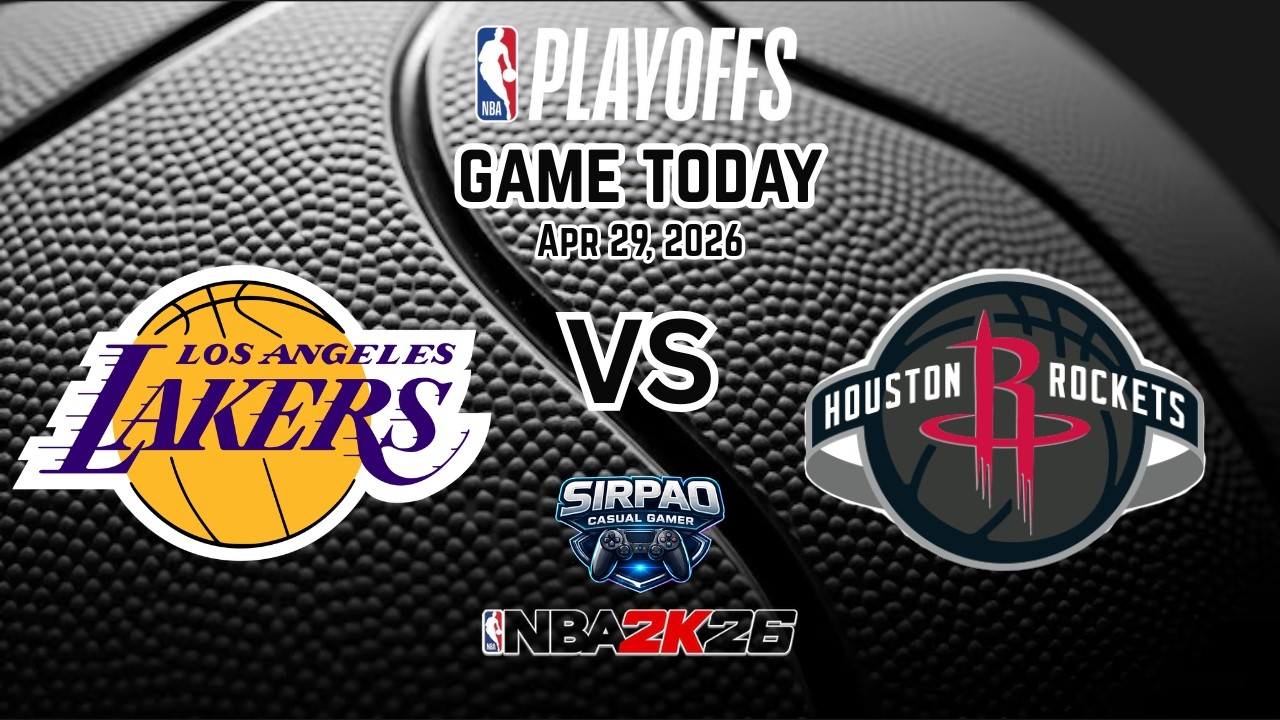 LA Lakers VS Houston Rockets | NBA2K26 GAME TODAY | Apr 29, 2026 - YouTube