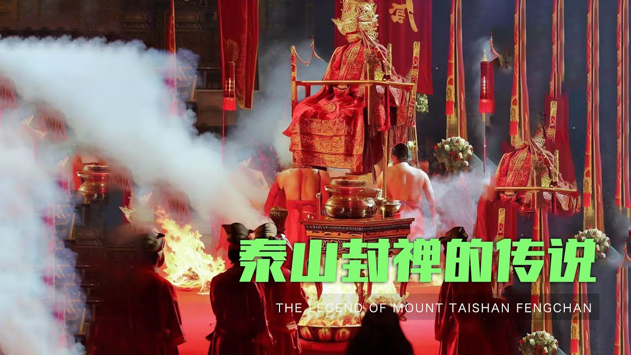古老的帝王祭祀仪式,泰山上筑土为坛祭天,十二位帝王在泰山封禅 - YouTube