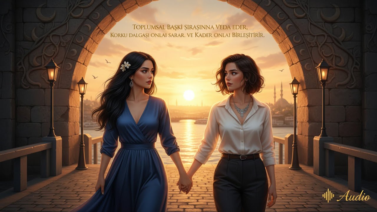 TOPLUMSAL BASKI SIRASINDA VEDA EDER, KORKU DALGASI ONLARI SARAR. VE KADER ONLARI BİRLEŞTİRİR.