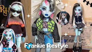 🔩⚡25 Restyle ideas for Frankie Stein G3 ✨ Monster High dolls from TikTok 🖤