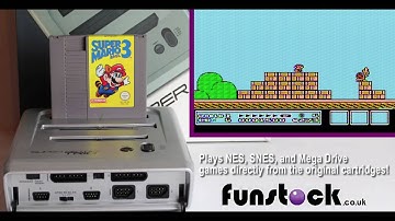 Super Mario Bros. 3 (NES) Running on a Super Retro TRIO