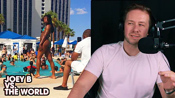 Joey B Toonz on Narcissists at Las Vegas Pool