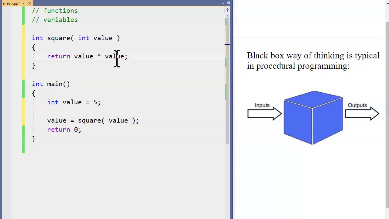 1.4 Procedural Programming - YouTube