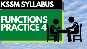 Functions KSSM Add Maths SPM Practice Question 4 | Math Tutor Edu