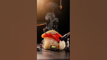 Tiny Chefs Build a Giant Sushi 🍣 | Miniature Food Cinematic