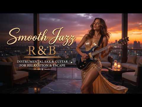 Smooth Jazz Guitar Mix | Relaxing R&B Soul for Evening Vibes