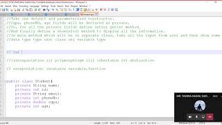 Java Tutorial(discussion) class,object,constructor ,encapsulation(set,get)