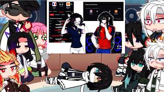 ⚡ Hashiras React To TikToks (meme)   Random Things || Full Ver || Kny💗 || Demon Slayer 🌊
