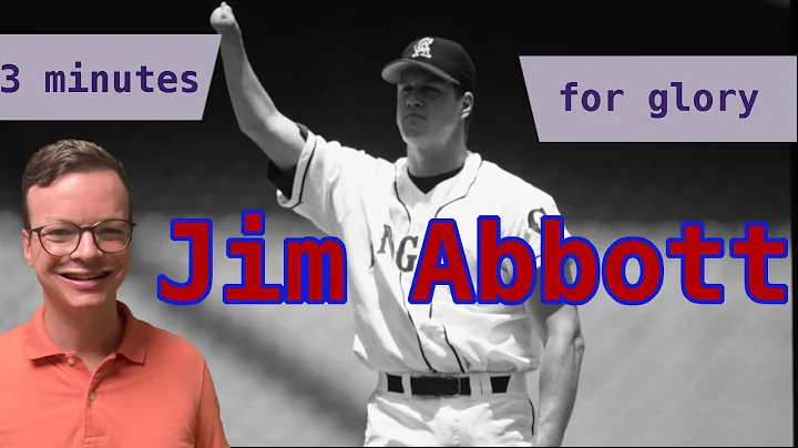 ⚾ Jim Abbott, The one handed pitcher