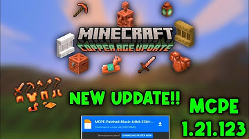 Minecraft Patch v1.21.123 Update | Copper Age Update + Download Link 🖇️