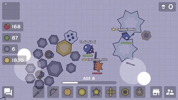 MooMoo.io full gameplay and destroying other clans with mojoplayz | MJWHITHER