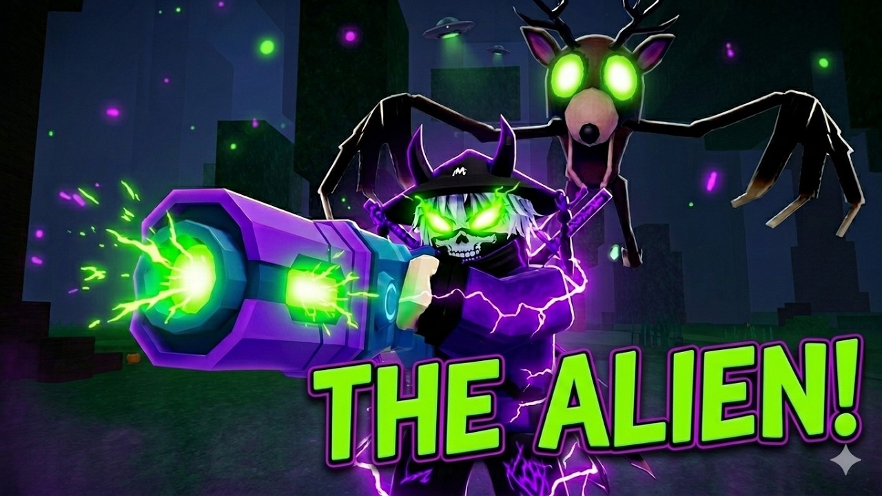I SURVIVED 99 NIGHTS IN THE FOREST AS AN ALIEN! Part 1 - YouTube