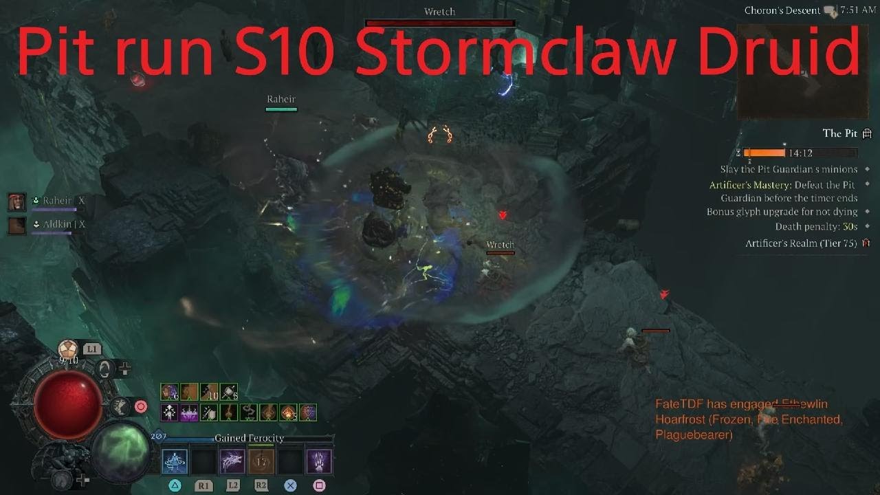Diablo IV_STORMCLAW DRUID SEASON 10 - YouTube