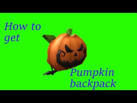 Event How To Get Pumpkin Backpack In Roblox - 