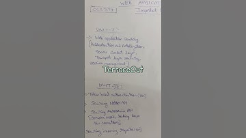 Web Application Security | Important Questions | Anna University | Tamil