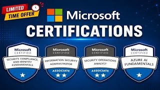 🚨 Microsoft Certification Vouchers | AI-900 | SC-900 | SC-200 | SC-401 🎓